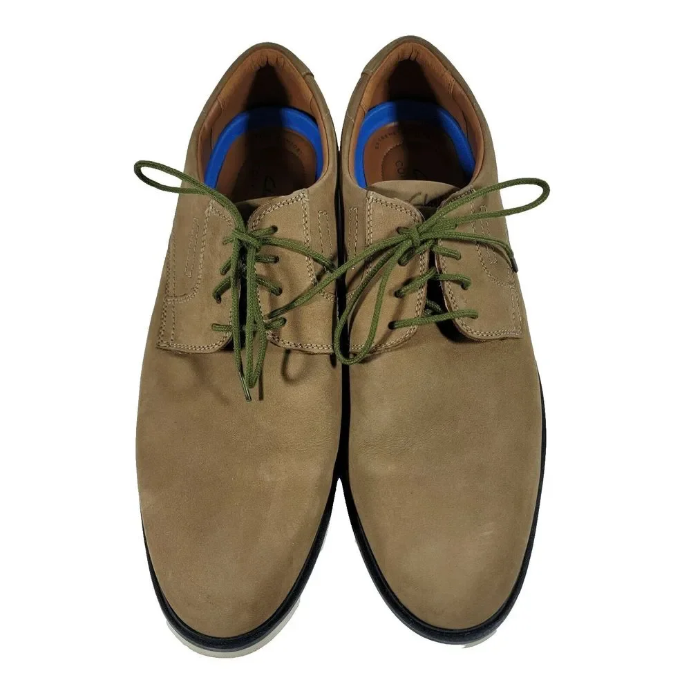 Clark's‎ Collection Men's Size 11M Malwood Dark Sand Shoes